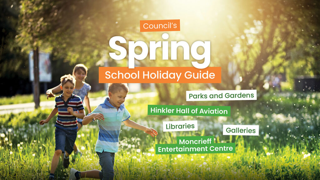 Spring into school holiday fun
free school holiday activities