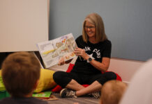 Sharon Millett at the Gin Gin Community Hub.