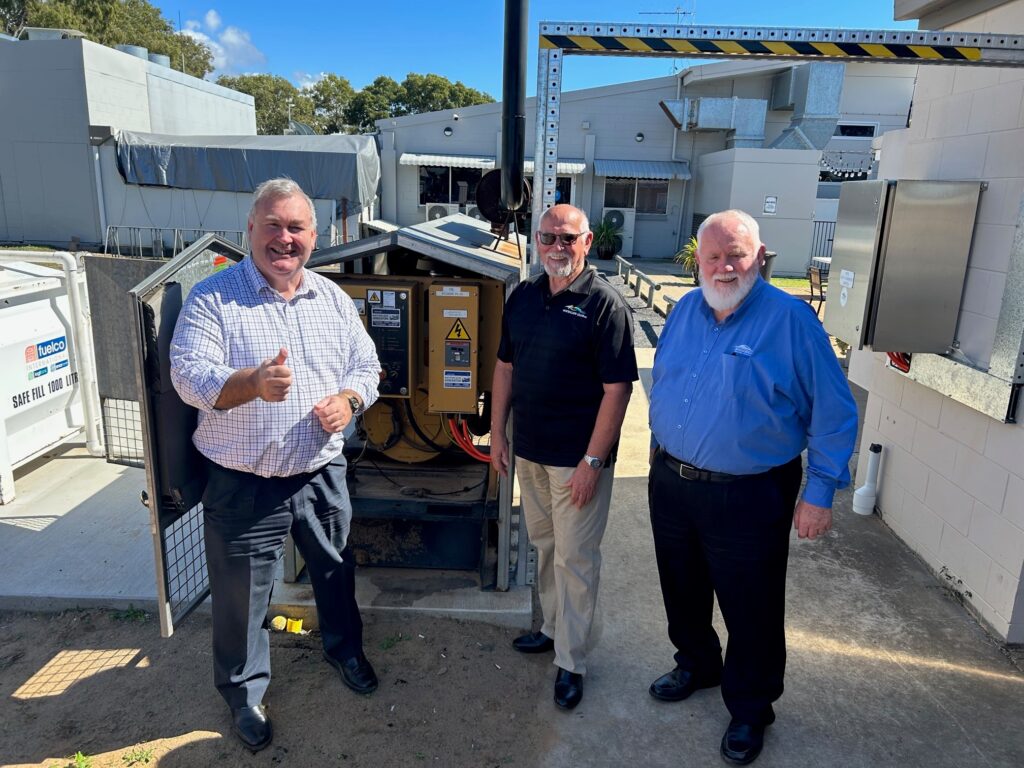 emergency resilience generator Woodgate beach