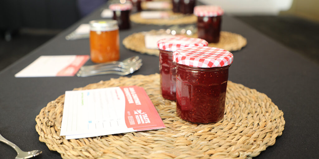 Jam and Chutney entries at the recent Taste Bundaberg Festival.