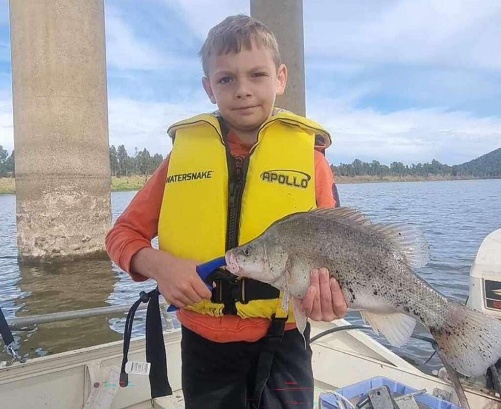 Mason White managed this cracker yellowbelly recently