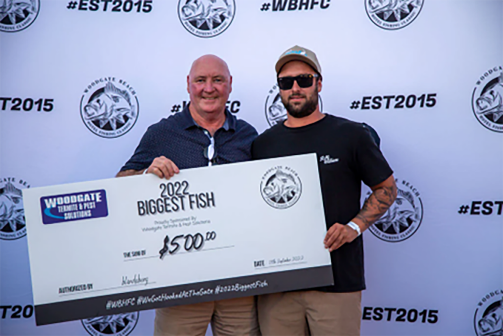 Fishing family fun at Woodgate Beach Hotel Classic