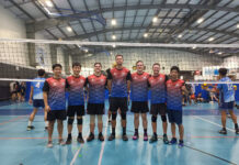 Bundaberg Volleyball players.