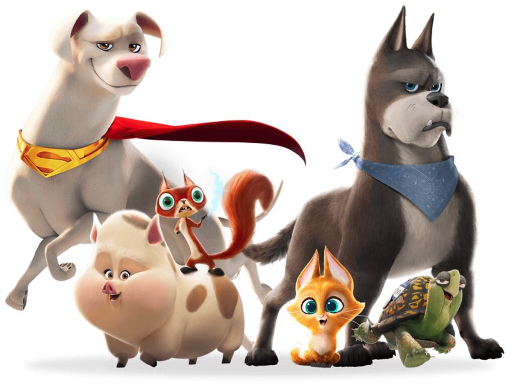 free school holiday film DC League of Super-Pets