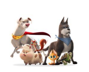free school holiday film DC League of Super-Pets