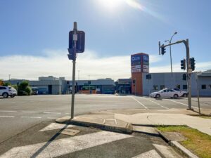 Maryborough, George Streets accessibility upgrade traffic lights