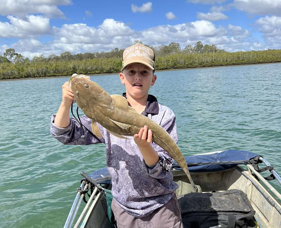 fishing flathead