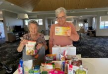 community food bank retirement village