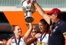 AFLW trailblazer Emma Zielke Keep Walking Boldly