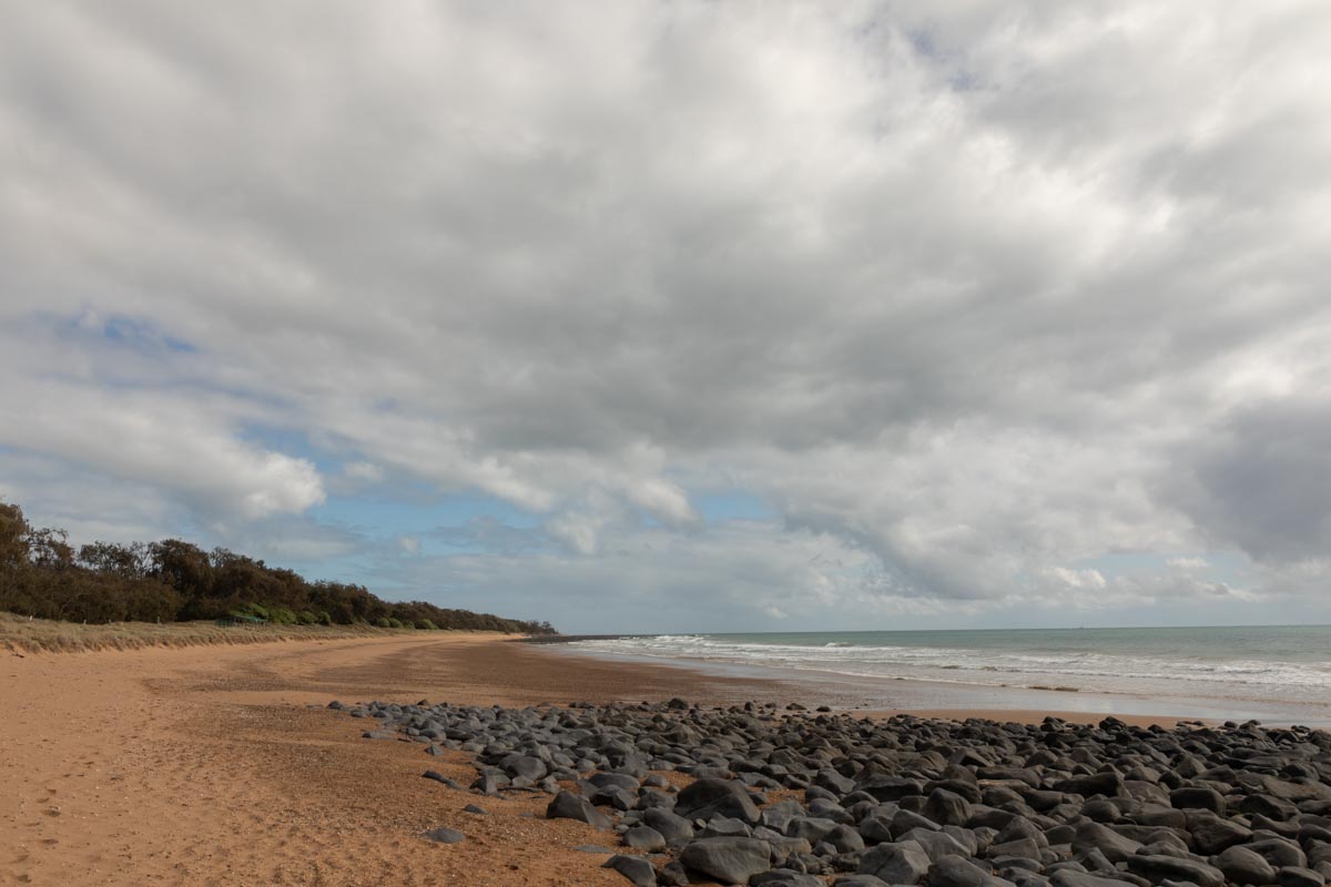 Craig Holden predicts a high chance of showers over the weekend, but light winds will help keep things mild for swimmers.