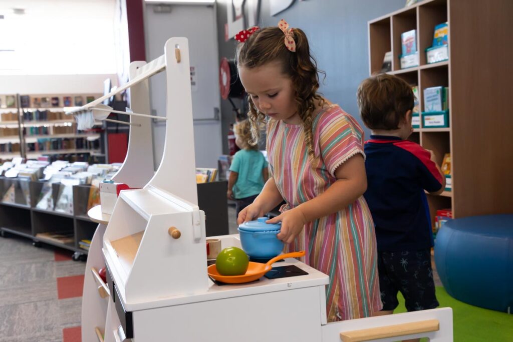 Saturday Playtime at Library in November