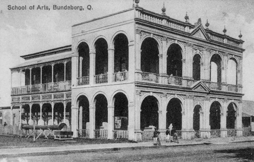 history Bundaberg School of Arts