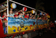 Pageant of Lights float winners, Oakwood State School.