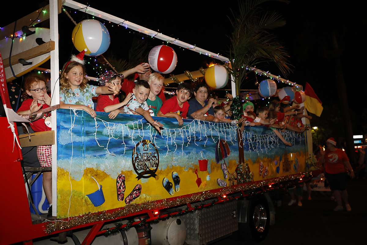 Pageant of Lights float winners, Oakwood State School.