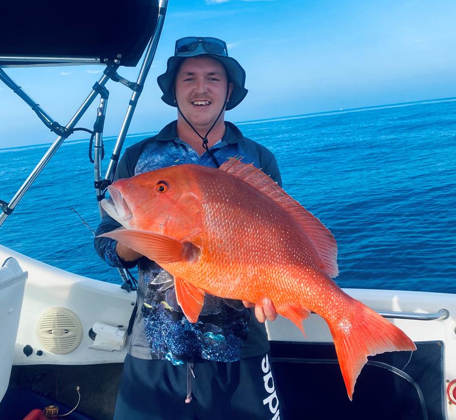 Catch of the week winner - Riley Goleby.
fishing region red hot
