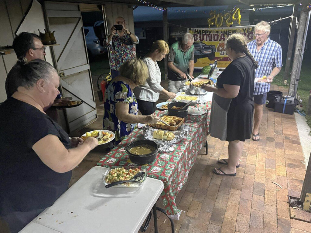 Bundaberg 4WD Club members cooked up a feast on their recent campout.