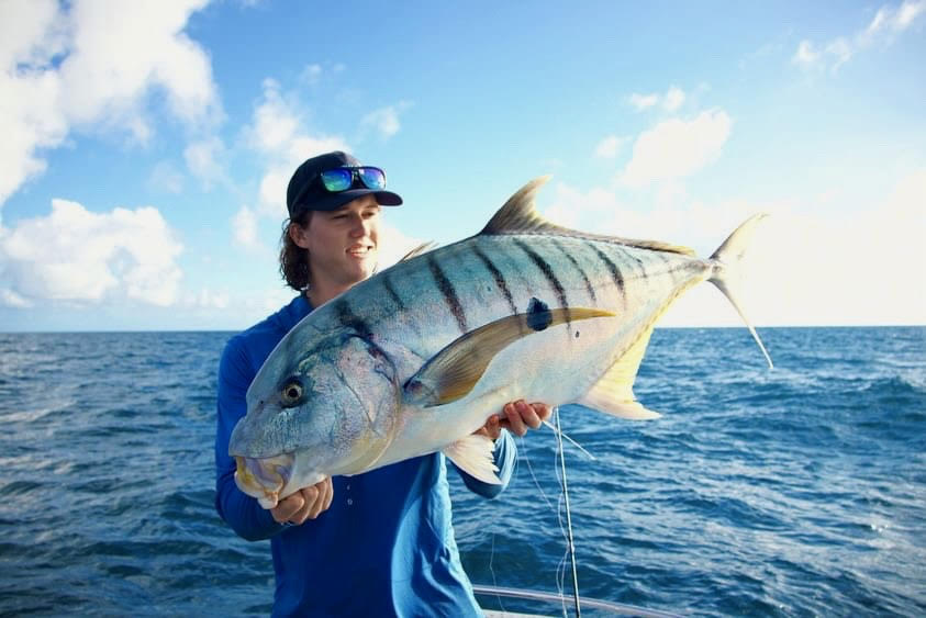 Corey Hanks golden trevally.