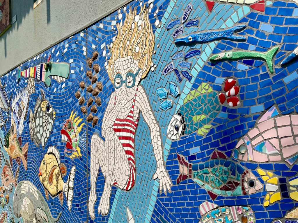 Community mosaics Street Art Award finalist