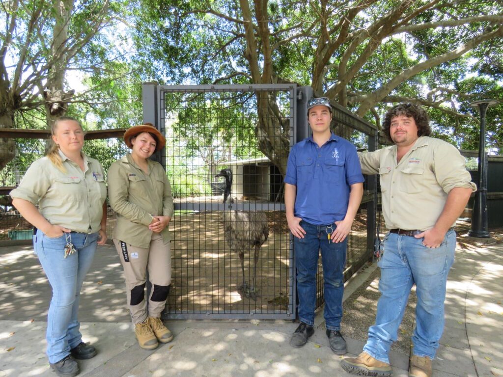 UQ students Alexandra Park Zoo