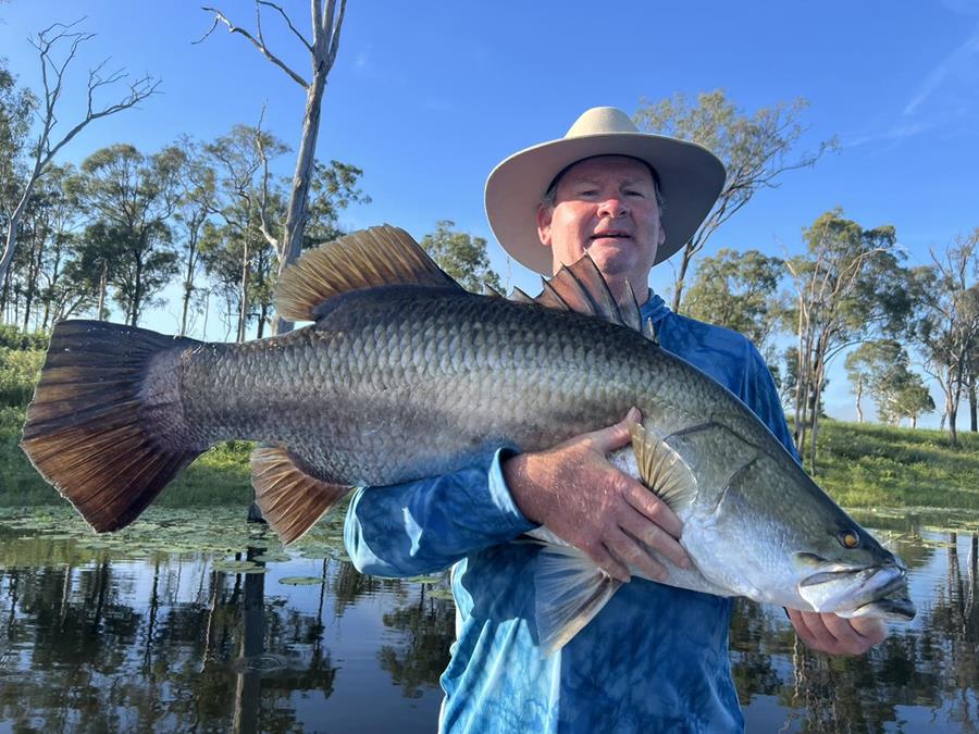 Mark from Rustys Lake Monduran barra charters. quality inshore fishing