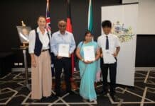 Citizenship ceremony Dayah family