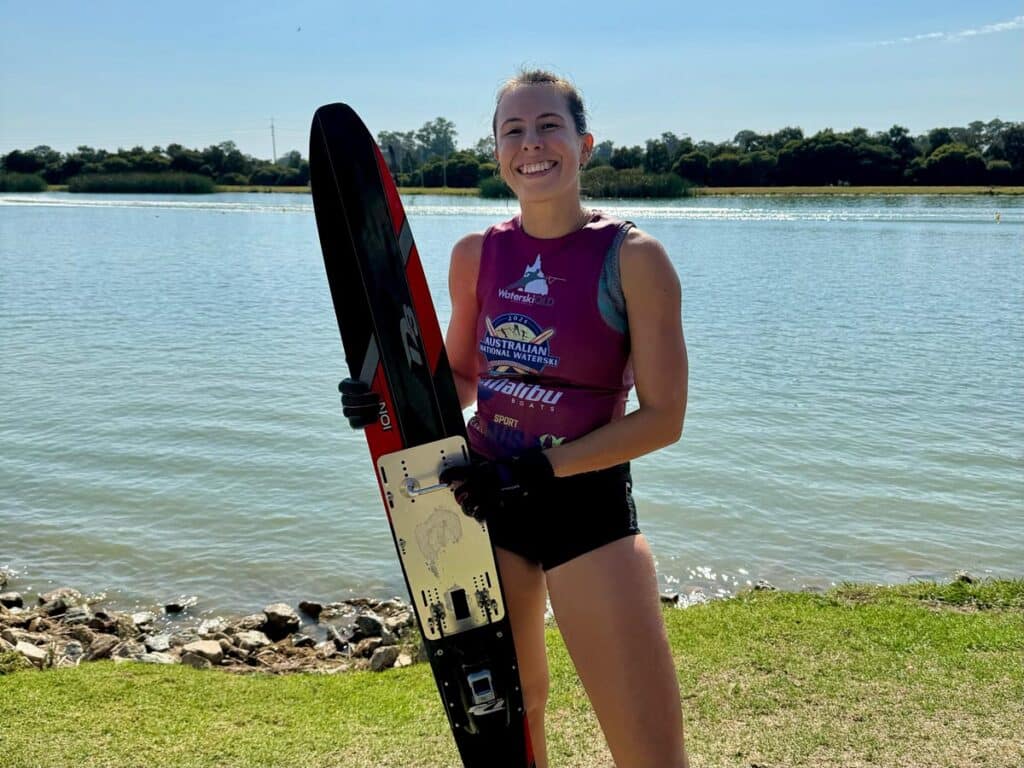Ruby Di Salvo waterski champion