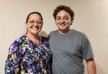 Bundaberg Mother and son Susan and Alvin White