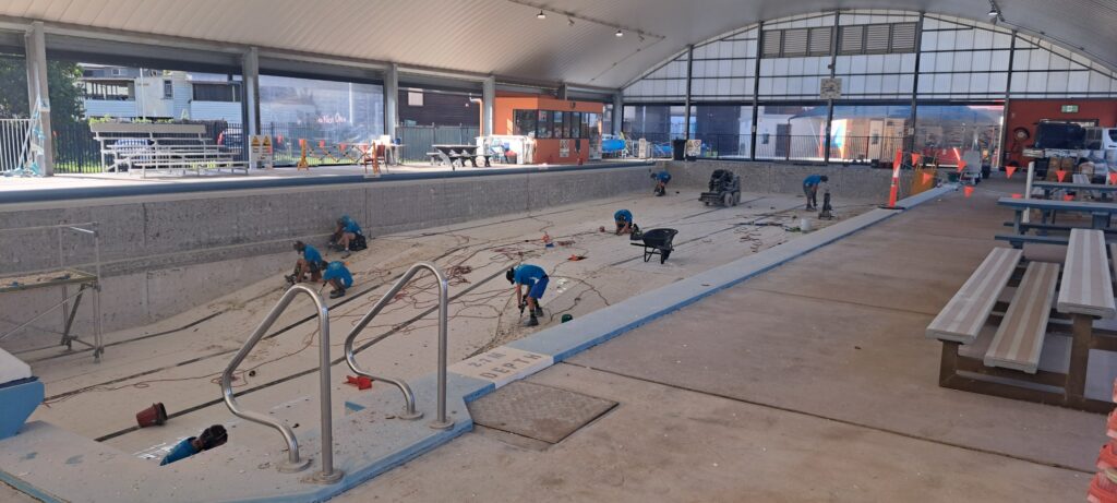 Isis War Memorial Pool upgrades
