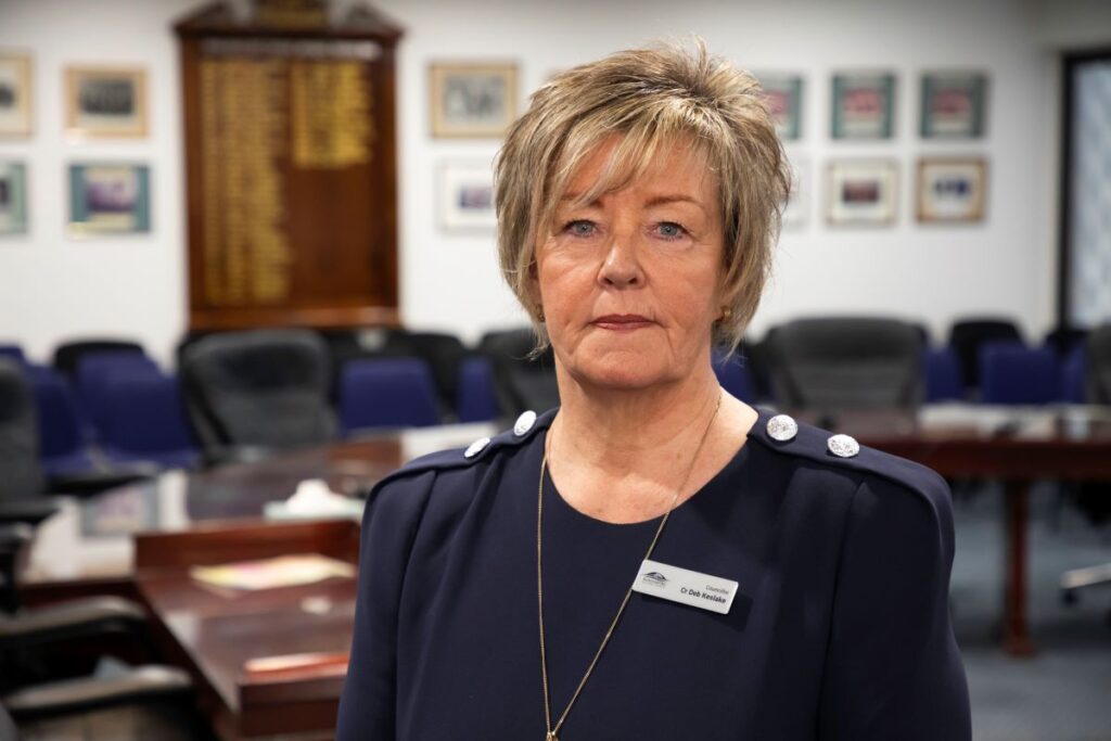 Finance portfolio spokesperson Cr Deb Keslake 2024-25 budget back on track