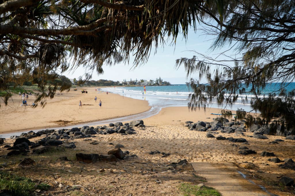 Craig Holden advises both swimmers and board riders to hit the beaches in the morning as moderate winds make for slightly choppy conditions.