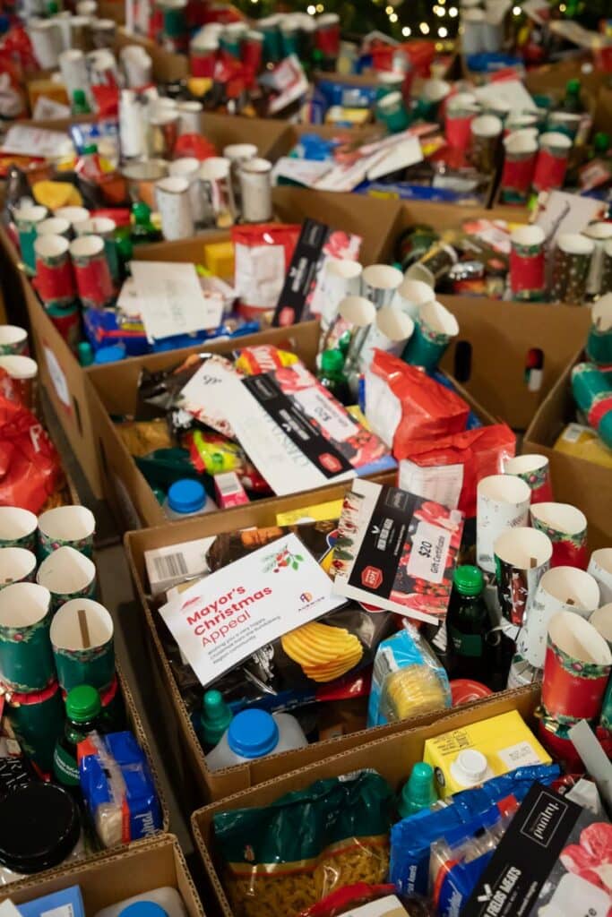 Mayor's Christmas appeal hampers