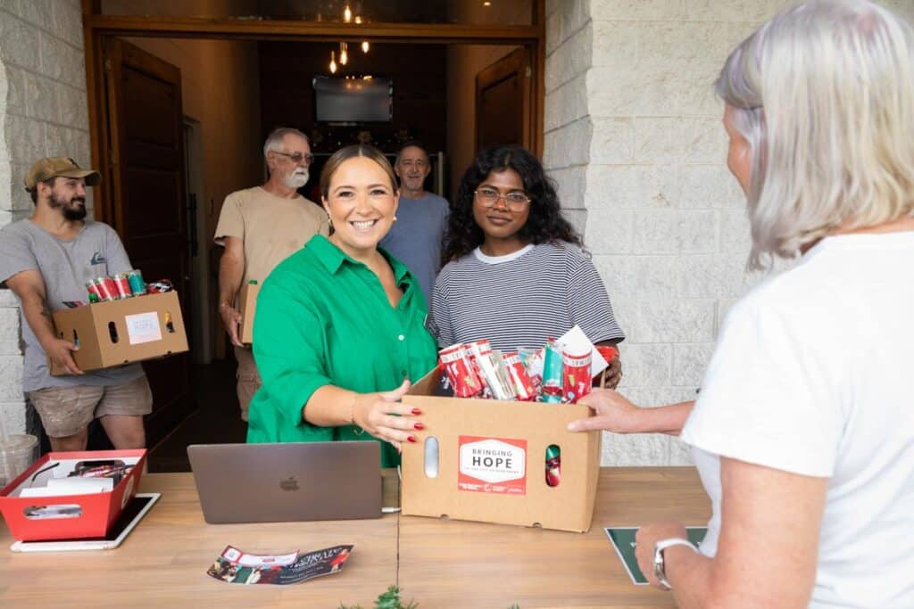 hamper distribution Citicoast Church