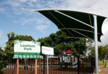 Laurisen Park shade