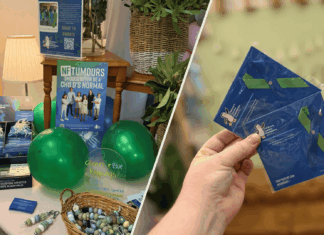 The fundraiser supports the Children’s Tumour Foundation for NF (Neurofibromatosis) Awareness Month.