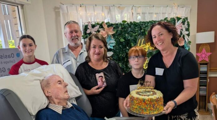 Colin Reid 100th