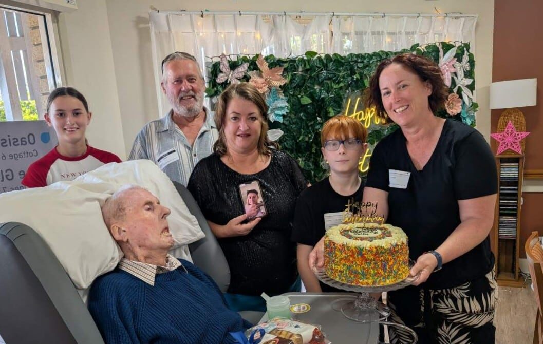 Colin Reid 100th