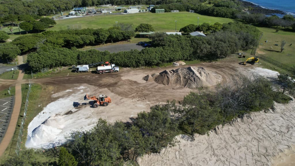 sand nourishment