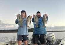 The bass fishing at Lake Gregory has been superb this week with stacks of fish being pulled from the deep.