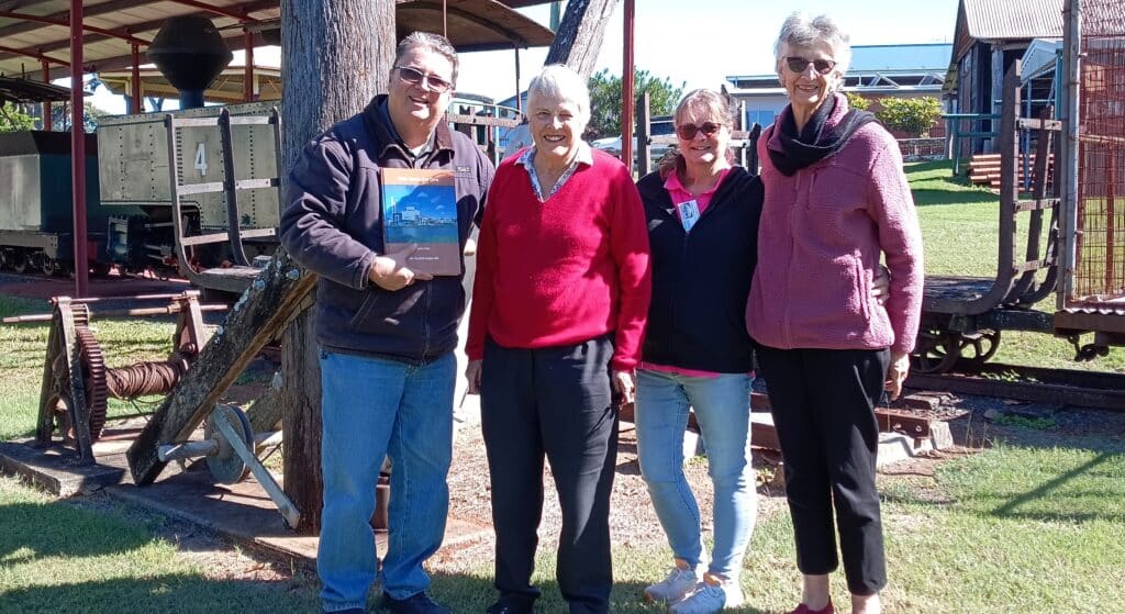 The Isis District Historical Society was honoured to welcome Dr Ruth Kerr, past President of The Royal Historical Society of QLD to Childers. 