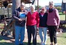 The Isis District Historical Society was honoured to welcome Dr Ruth Kerr, past President of The Royal Historical Society of QLD to Childers.