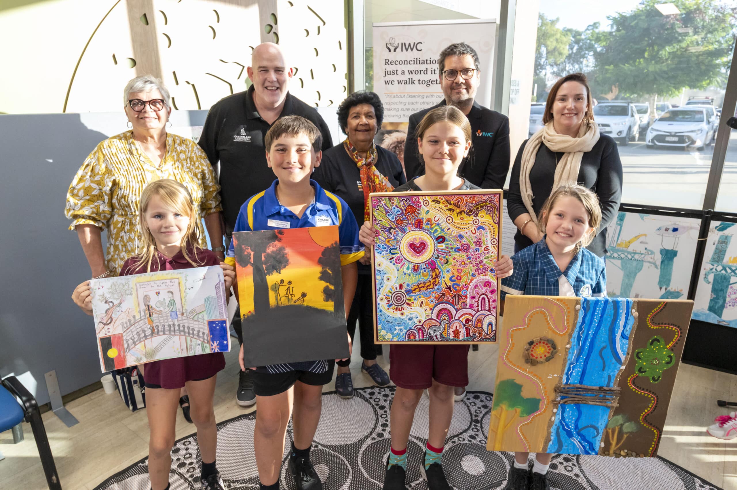IWC has wrapped up the first year of its Reconciliation Art Project proudly celebrating local primary school students from across Bundaberg.