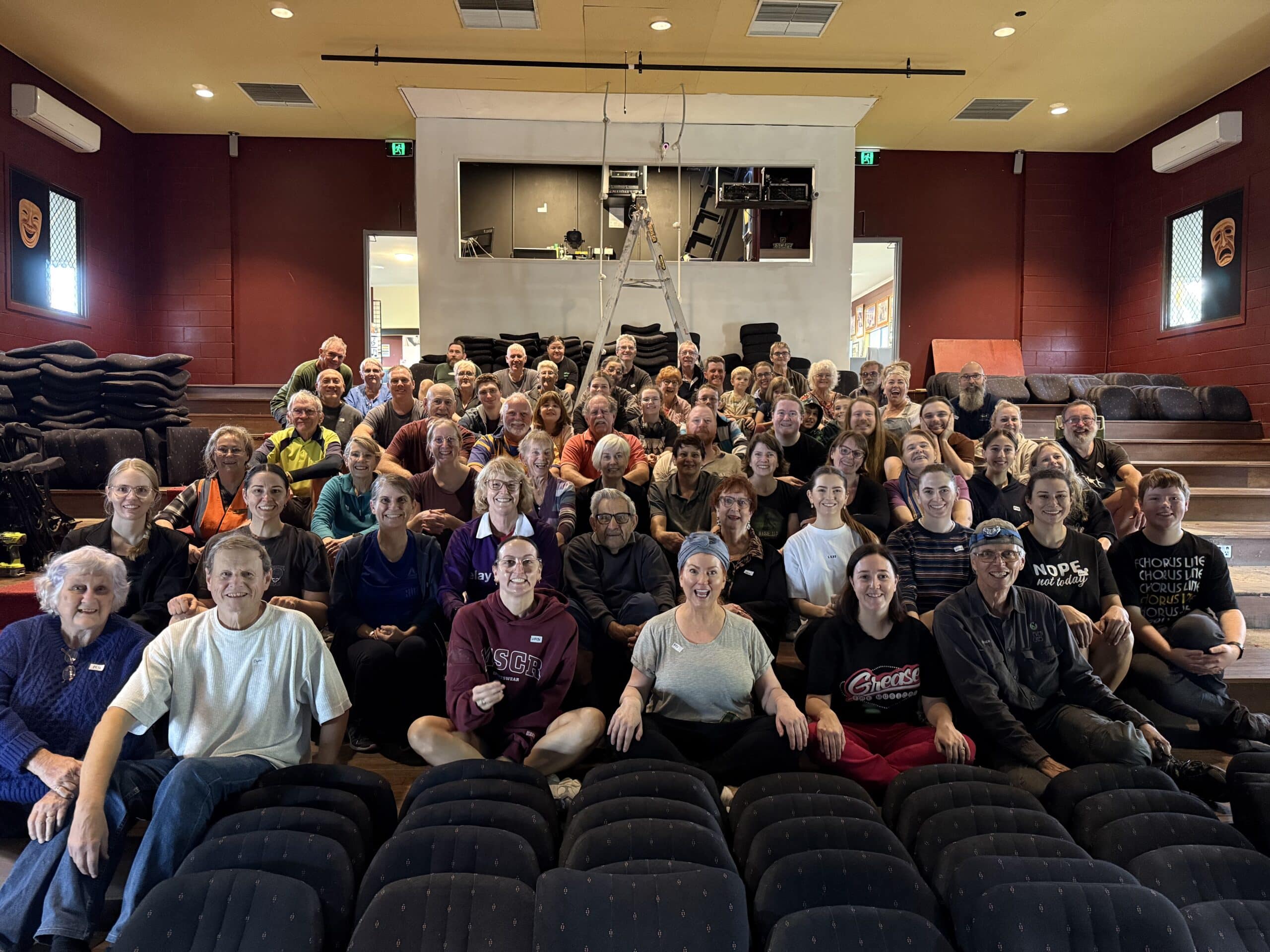 Sunday was a historic day in the Playhouse Theatre’s history, as all the theatre seats were removed ready for the auditorium's refurbishment.