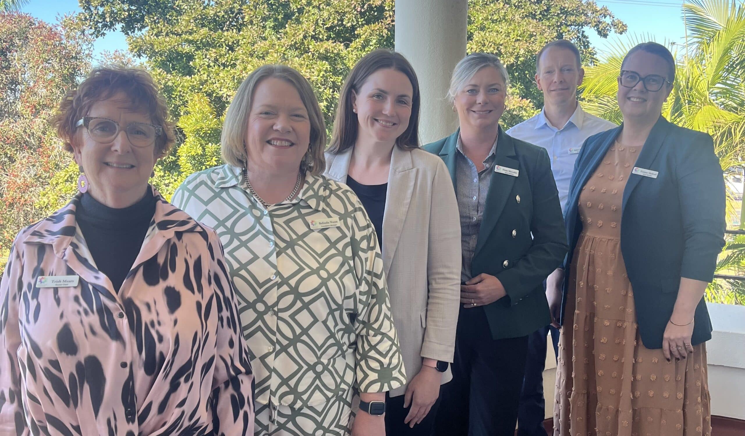 It was a historic day as new board members for Partners in Care Together attended their first board meeting at Bundaberg Hospital.